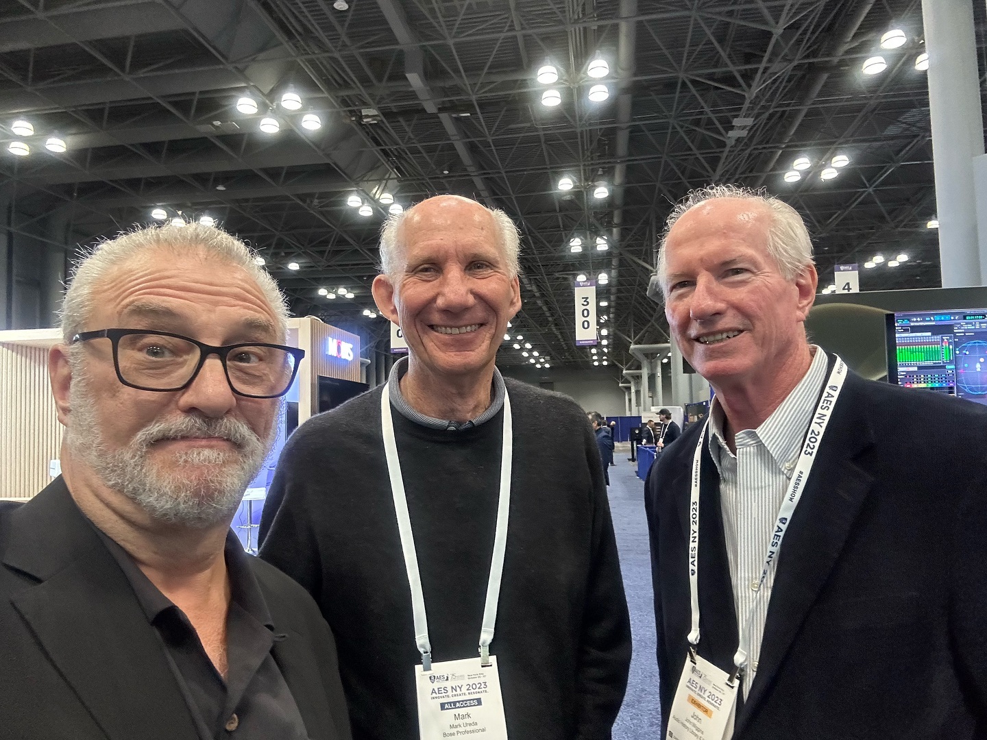 Old friends at AES in NYC. #aes  #aesnyc