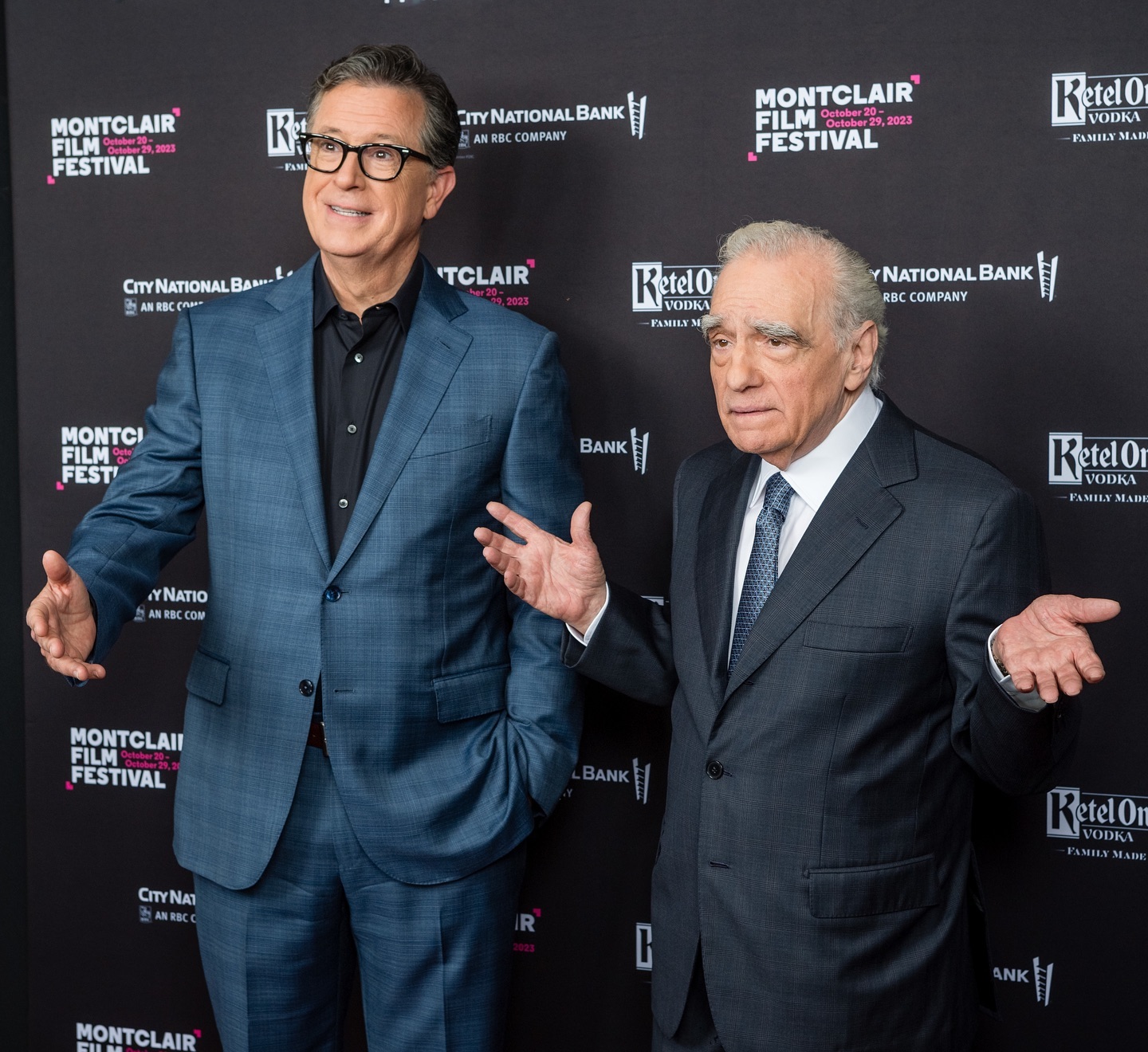 Great time at NJ-PAC #stephencolbert #montclairfilmfestival